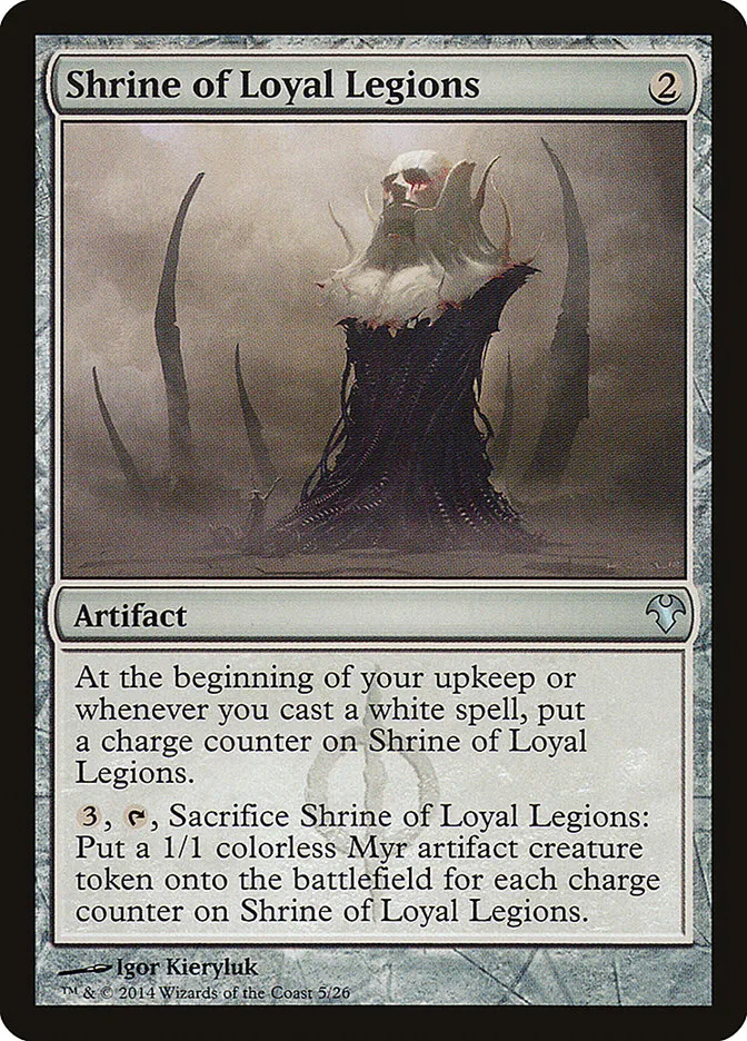 2014 Modern Event Deck 2014 Shrine of Loyal Legions uncommon #5 unlisted card image