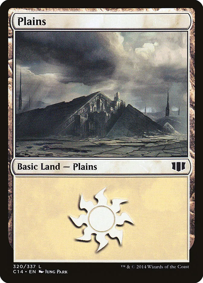 2014 Commander 2014 Plains #320 common card image