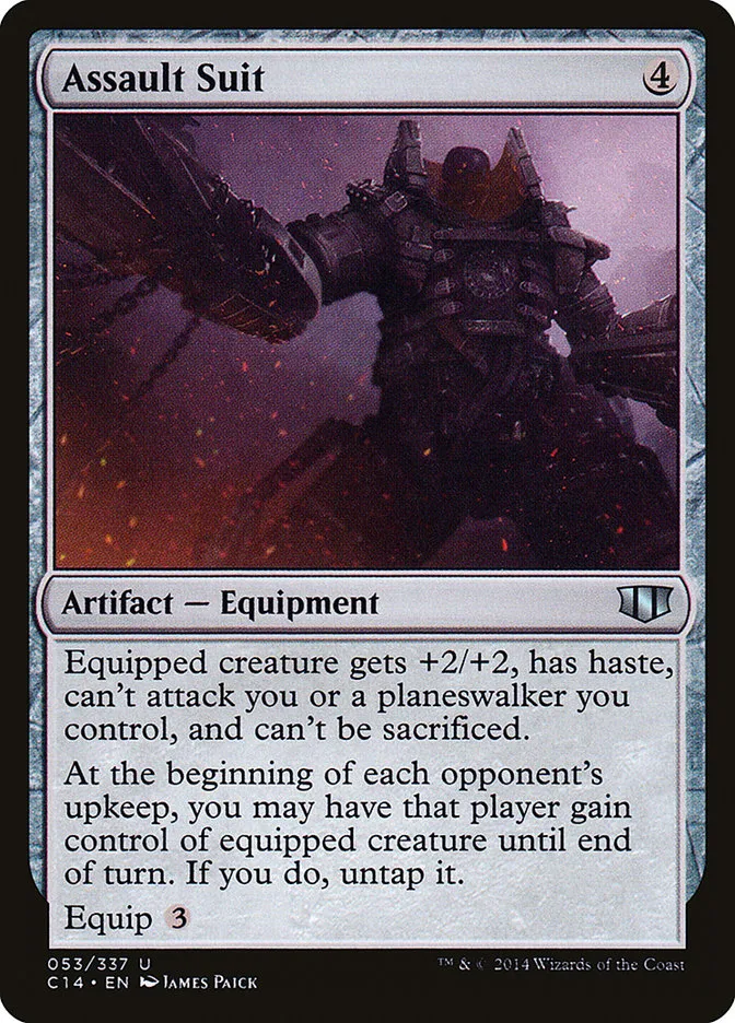 2014 Commander 2014 Assault Suit uncommon #53 uncommon card image