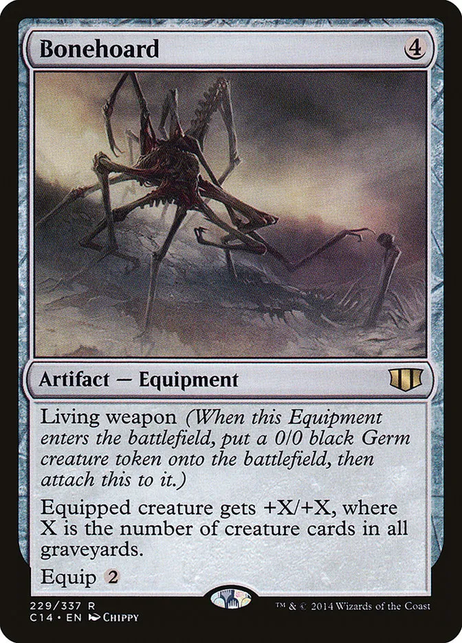 2014 Commander 2014 Bonehoard rare #229 rare card image