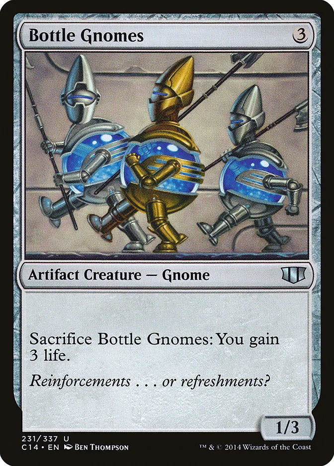 2014 Commander 2014 Bottle Gnomes uncommon #231 uncommon card image