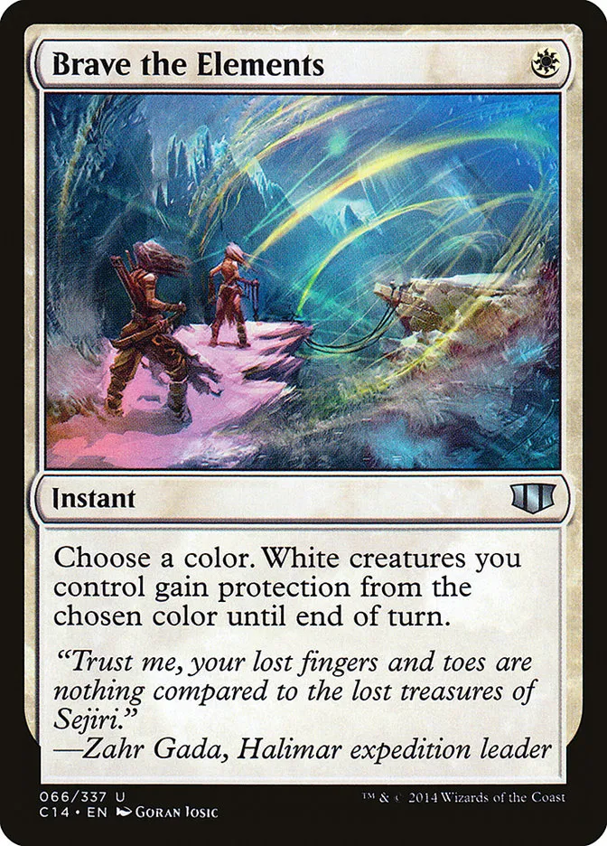 2014 Commander 2014 Brave the Elements uncommon #66 uncommon card image