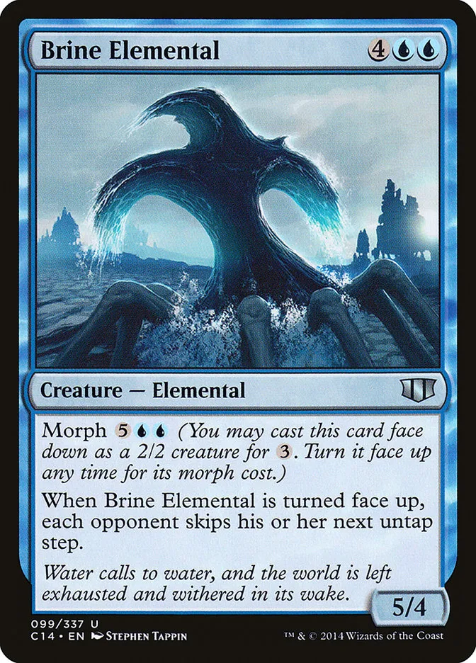 2014 Commander 2014 Brine Elemental uncommon #99 uncommon card image