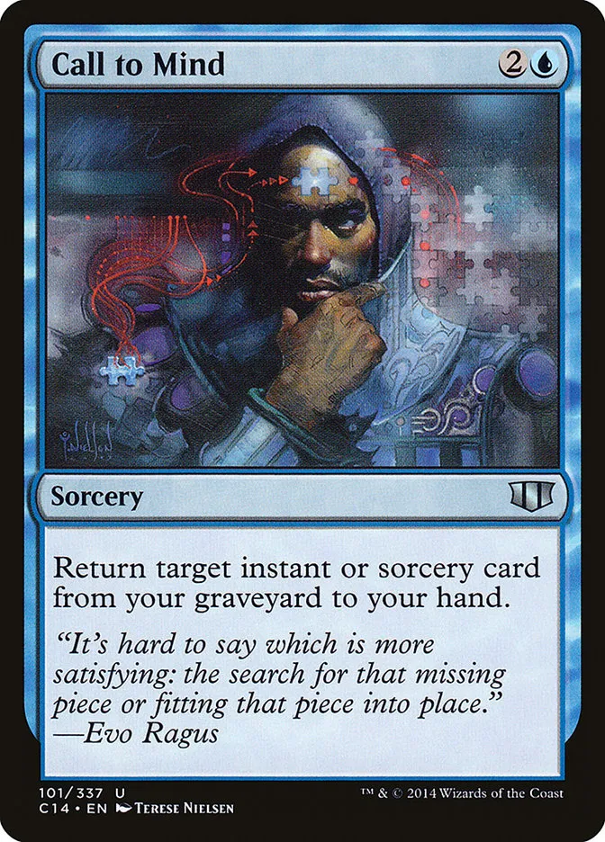 2014 Commander 2014 Call to Mind uncommon #101 uncommon card image