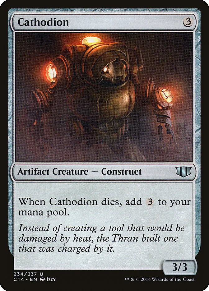 2014 Commander 2014 Cathodion uncommon #234 uncommon card image