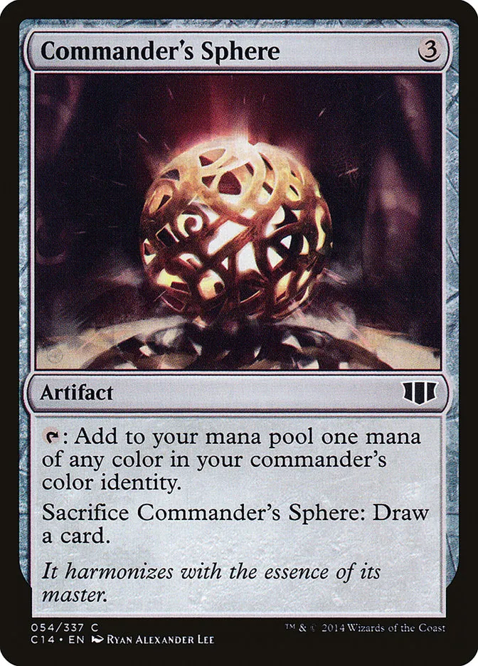 2014 Commander 2014 Commander's Sphere common #54 common card image