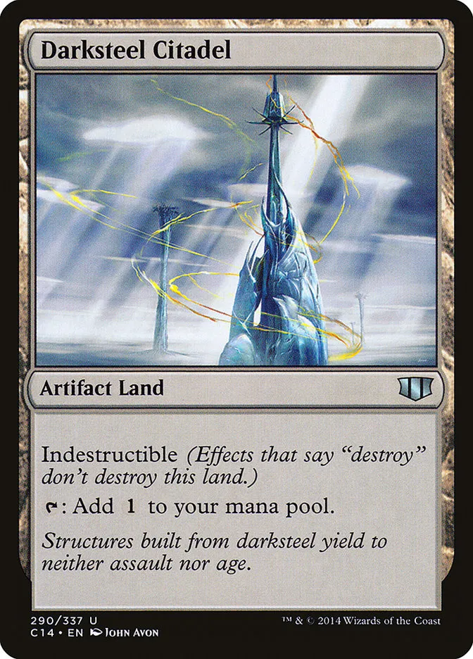 2014 Commander 2014 Darksteel Citadel #290 uncommon card image