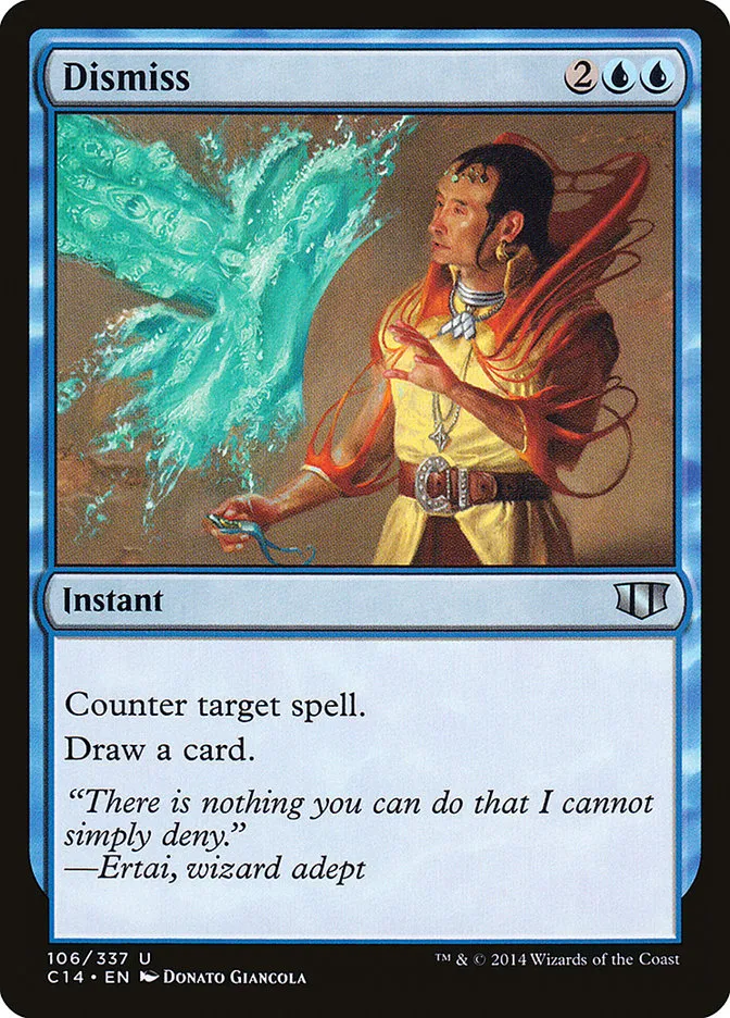 2014 Commander 2014 Dismiss uncommon #106 uncommon card image