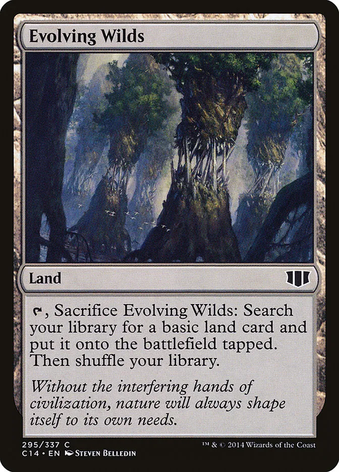 2014 Commander 2014 Evolving Wilds common #295 common card image