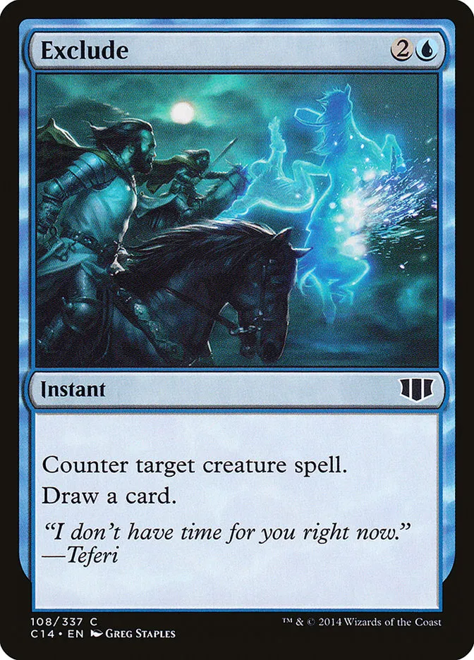 2014 Commander 2014 Exclude common #108 common card image