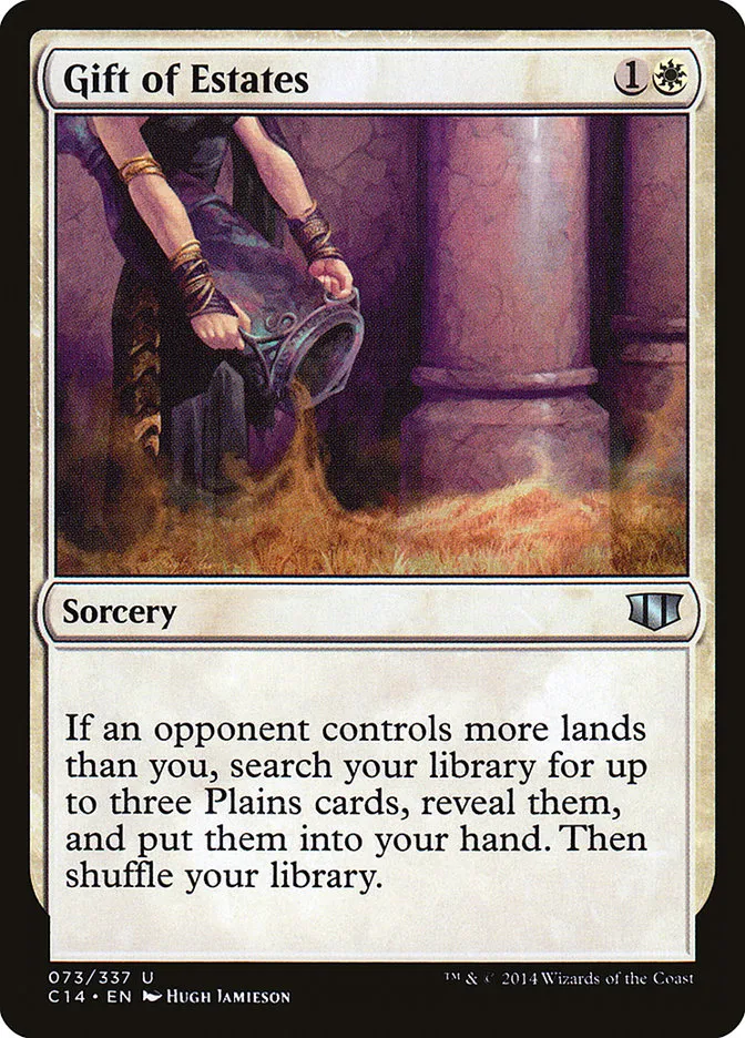 2014 Commander 2014 Gift of Estates #73 uncommon card image