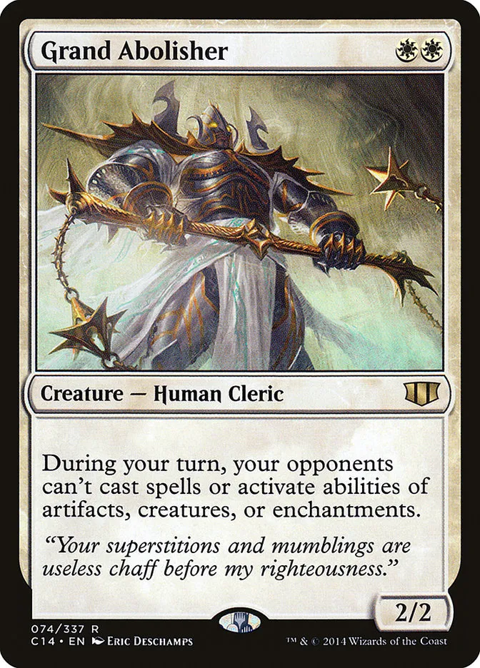 2014 Commander 2014 Grand Abolisher #74 rare card image