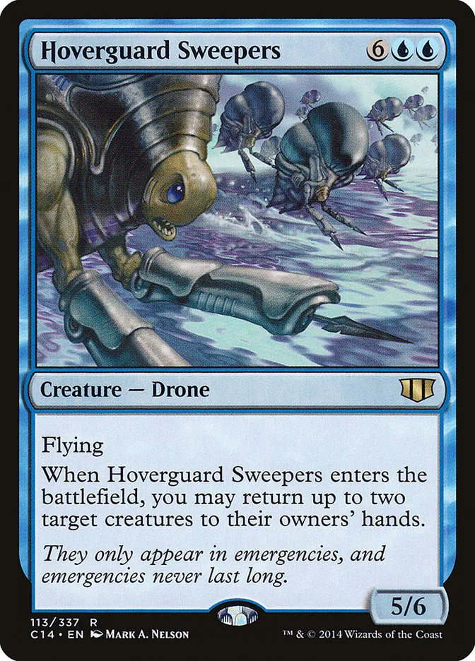 2014 Commander 2014 Hoverguard Sweepers #113 rare card image