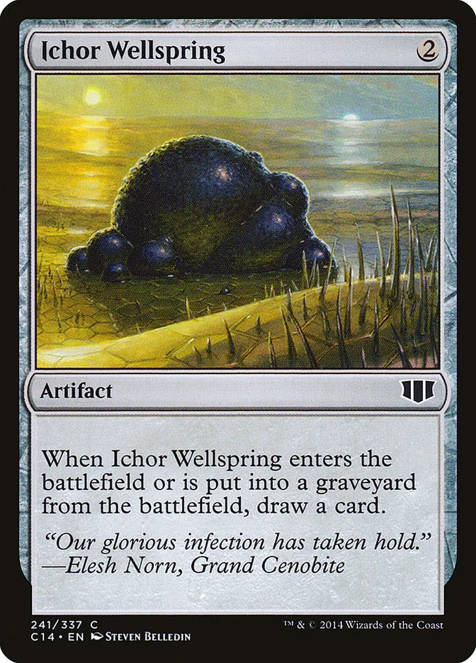 2014 Commander 2014 Ichor Wellspring common #241 common card image