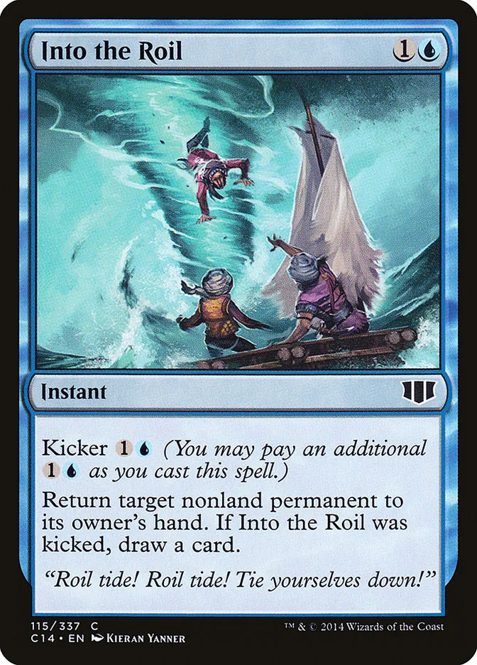 2014 Commander 2014 Into the Roil common #115 common card image