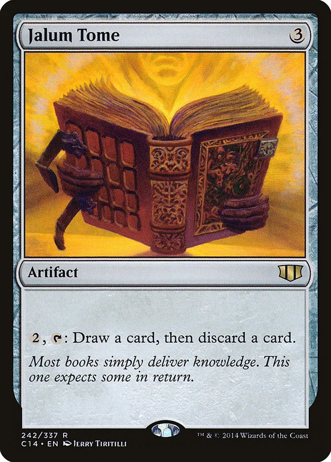 2014 Commander 2014 Jalum Tome #242 rare card image