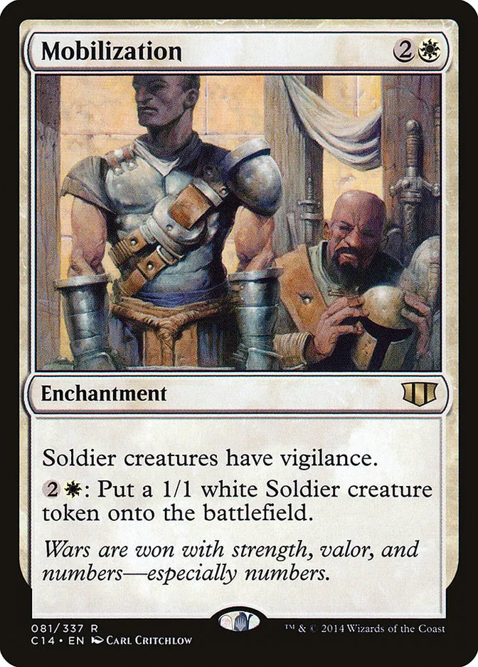 2014 Commander 2014 Mobilization rare #81 rare card image