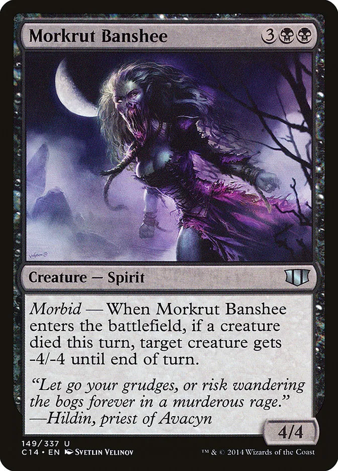 2014 Commander 2014 Morkrut Banshee uncommon #149 uncommon card image