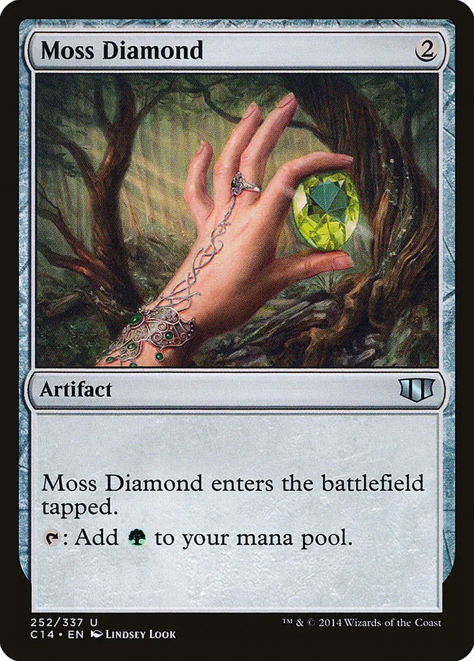 2014 Commander 2014 Moss Diamond uncommon #252 uncommon card image