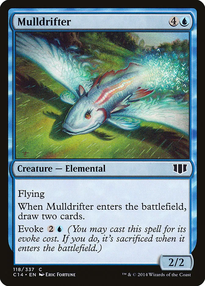 2014 Commander 2014 Mulldrifter common #118 common card image