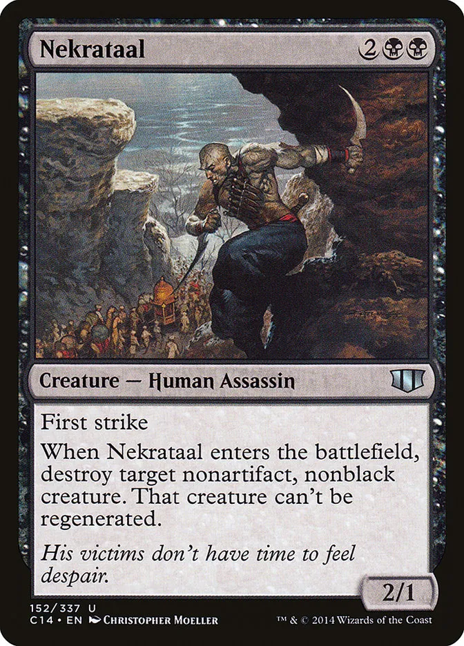 2014 Commander 2014 Nekrataal uncommon #152 uncommon card image