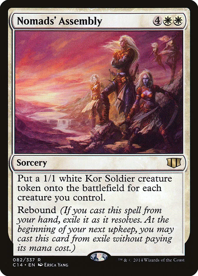 2014 Commander 2014 Nomads' Assembly rare #82 rare card image