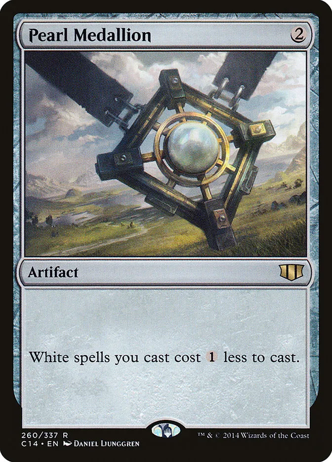 2014 Commander 2014 Pearl Medallion #260 rare card image
