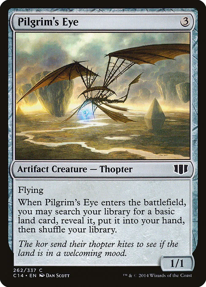 2014 Commander 2014 Pilgrim's Eye common #262 common card image