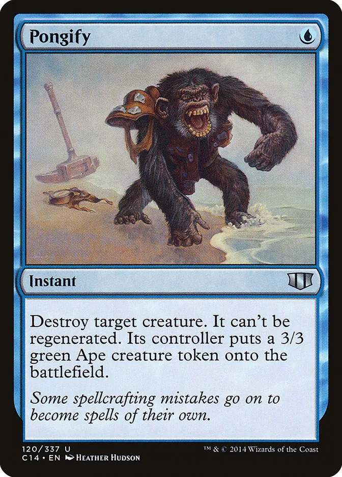 2014 Commander 2014 Pongify uncommon #120 uncommon card image