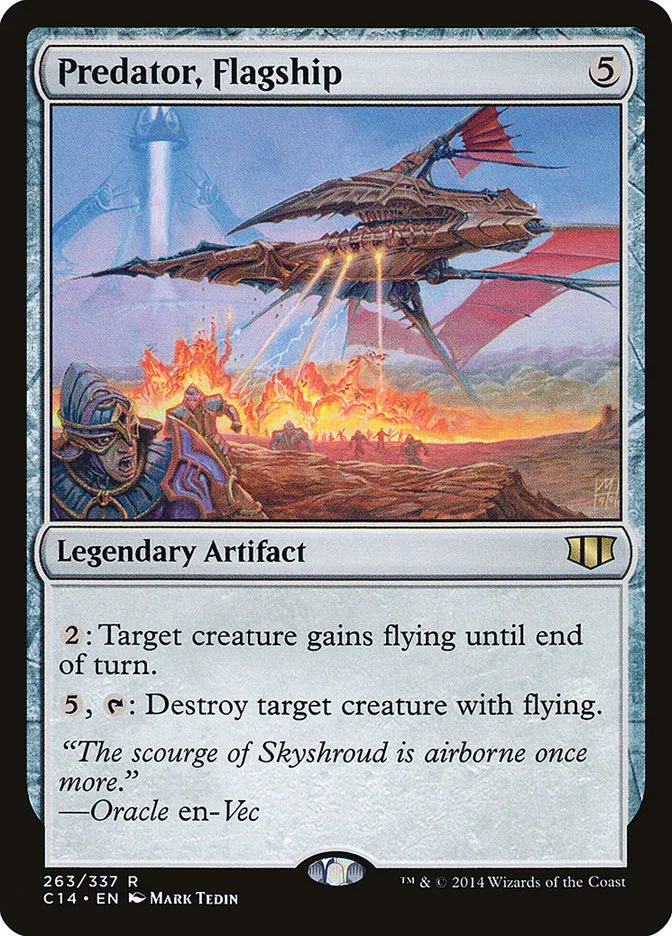 2014 Commander 2014 Predator, Flagship rare #263 rare card image