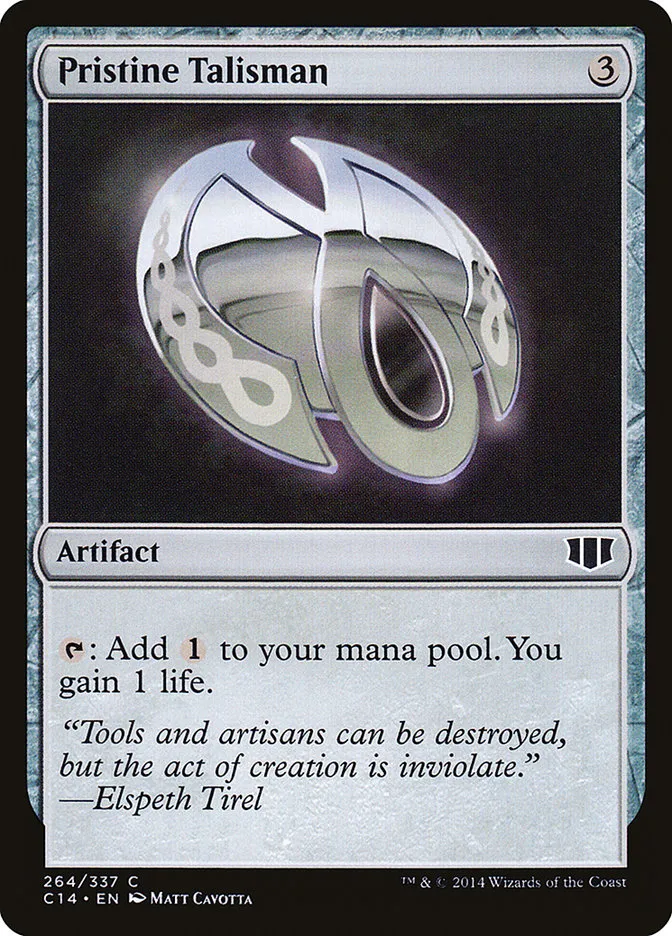 2014 Commander 2014 Pristine Talisman common #264 common card image