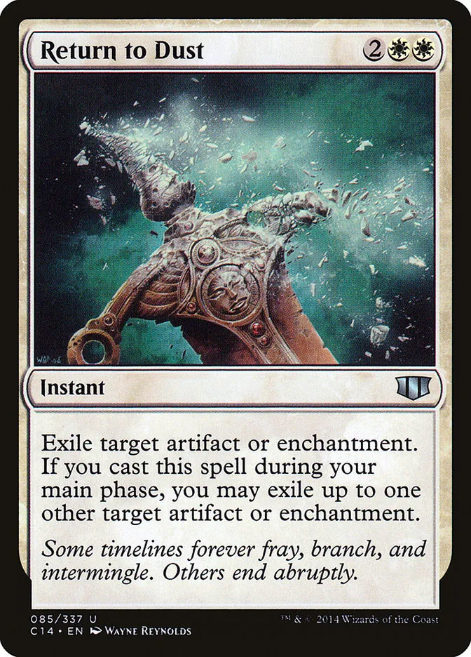 2014 Commander 2014 Return to Dust uncommon #85 uncommon card image