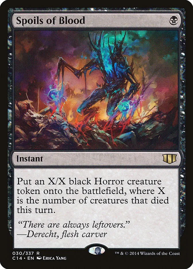2014 Commander 2014 Spoils of Blood #30 rare card image