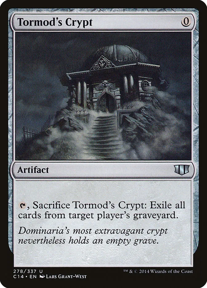 2014 Commander 2014 Tormod's Crypt uncommon #278 uncommon card image