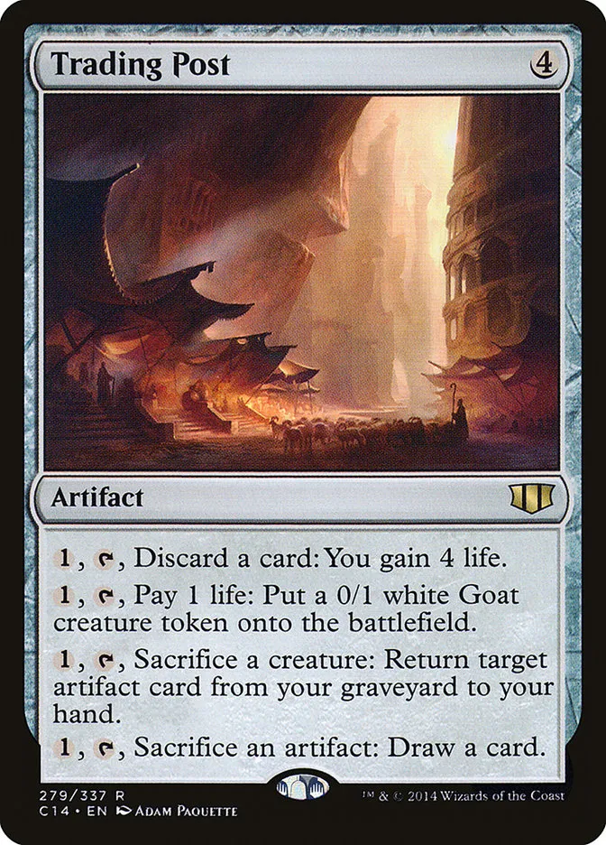 2014 Commander 2014 Trading Post rare #279 rare card image