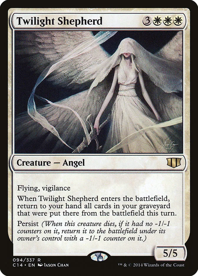 2014 Commander 2014 Twilight Shepherd rare #94 rare card image