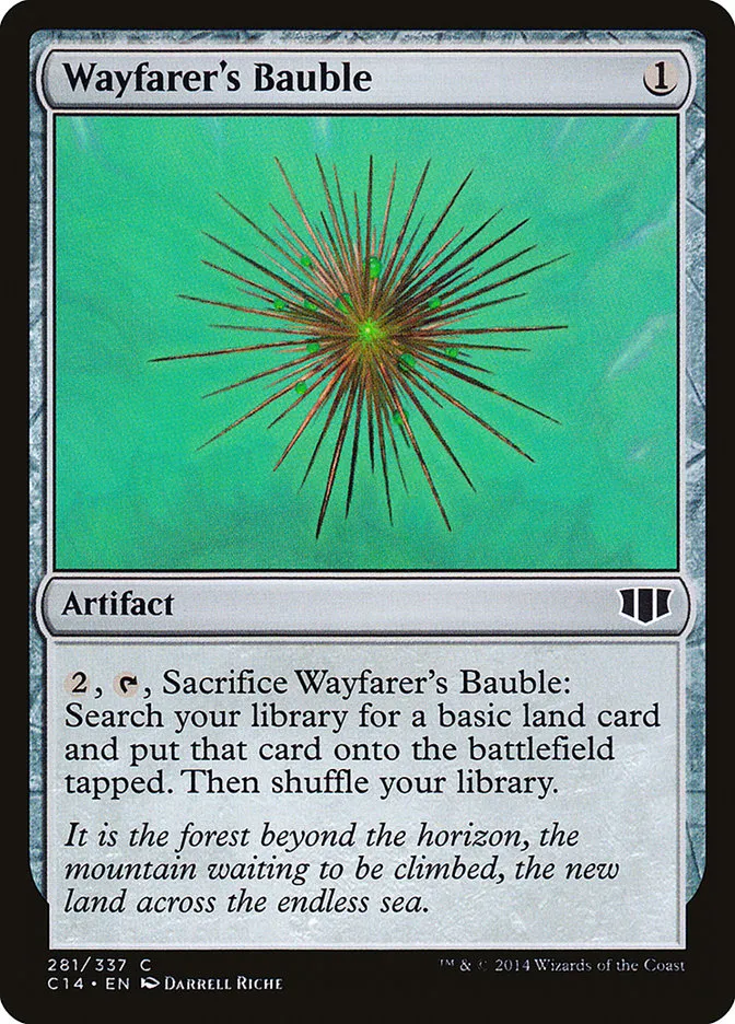 2014 Commander 2014 Wayfarer's Bauble common #281 common card image