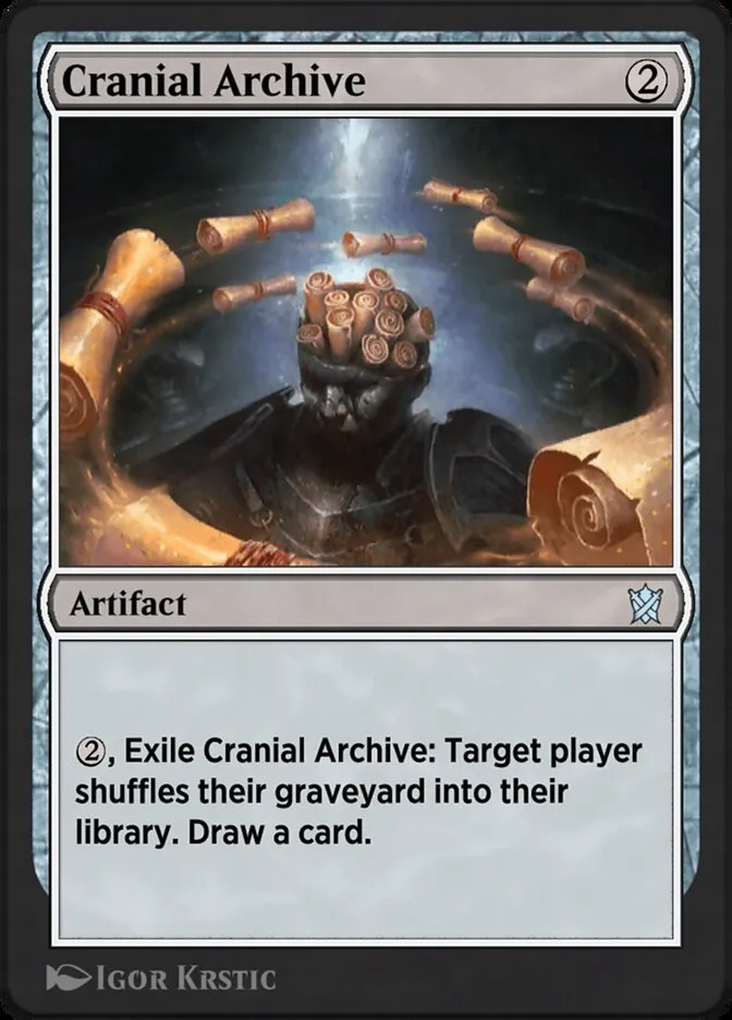 2014 Khans of Tarkir Cranial Archive #218y uncommon card image