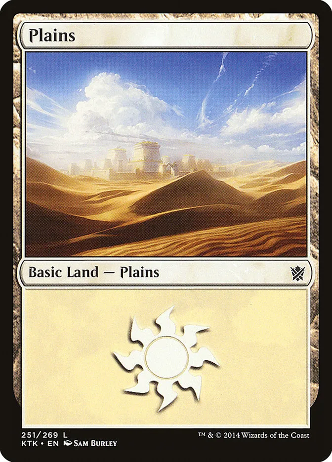 2014 Khans of Tarkir Plains #251 common card image