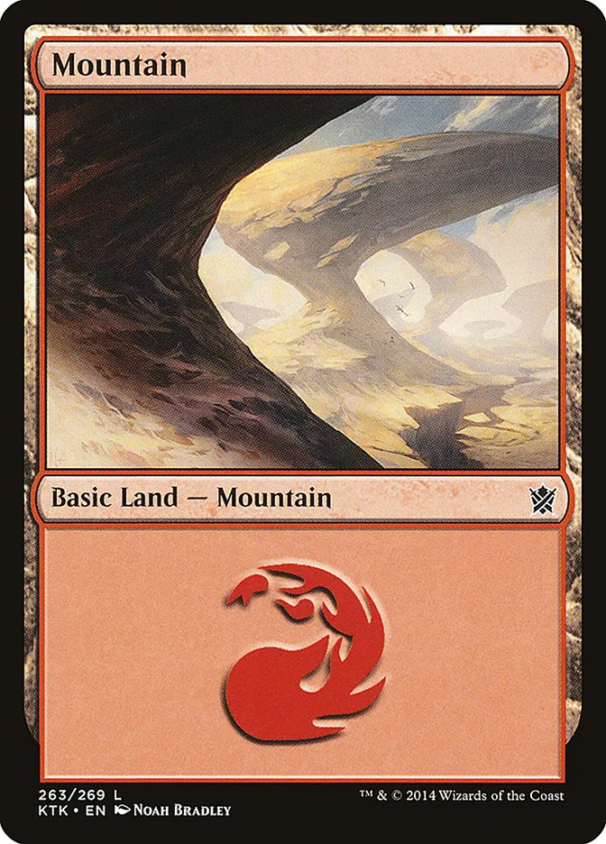 2014 Khans of Tarkir Mountain #263 common card image