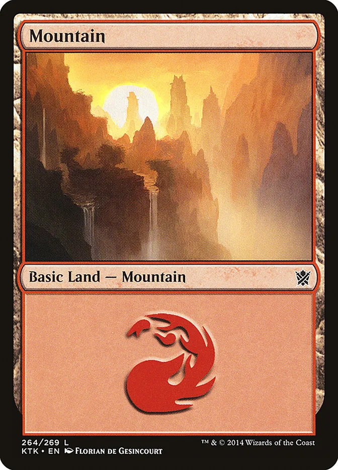 2014 Khans of Tarkir Mountain #264 common card image