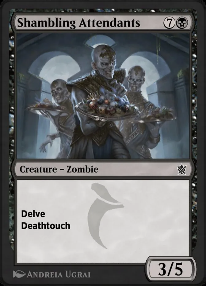 2014 Khans of Tarkir Shambling Attendants #89y common card image