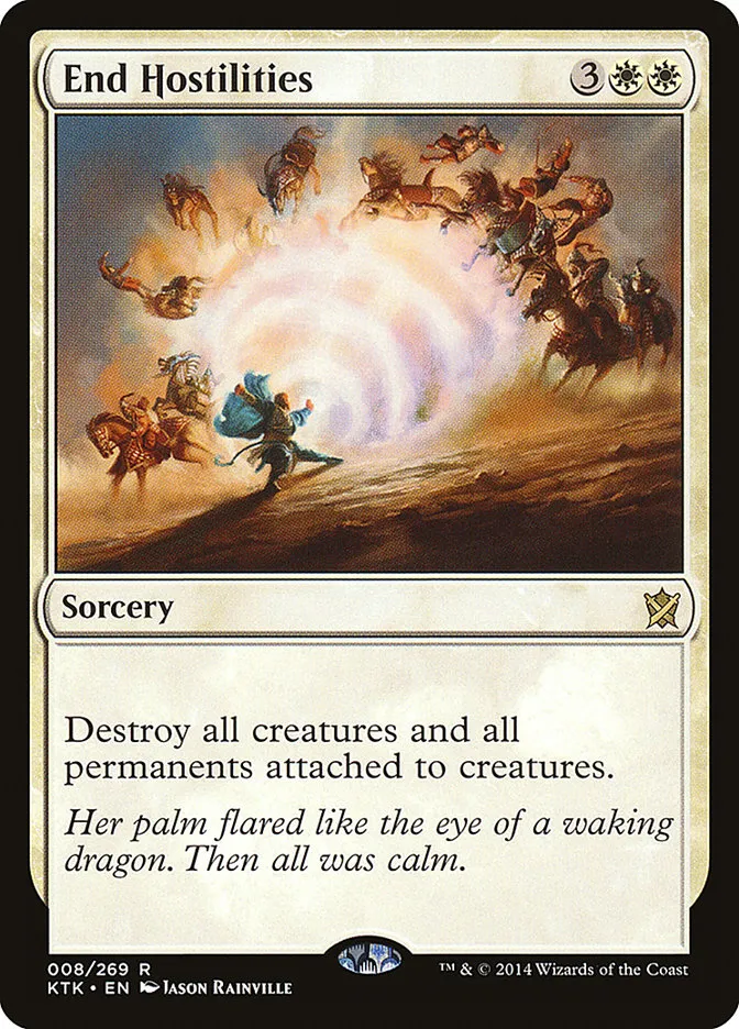 2014 Khans of Tarkir End Hostilities rare #8 rare card image