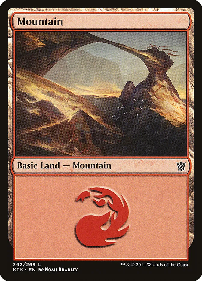 2014 Khans of Tarkir Mountain #262 common card image