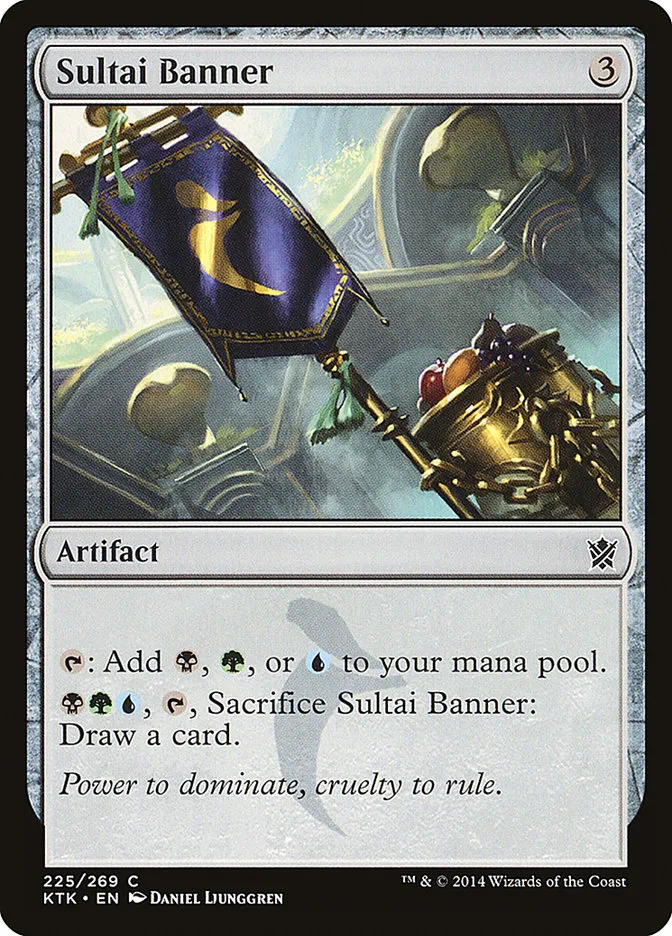 2014 Khans of Tarkir Sultai Banner #225 common card image
