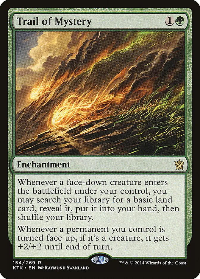 2014 Khans of Tarkir Trail of Mystery rare #154 rare card image