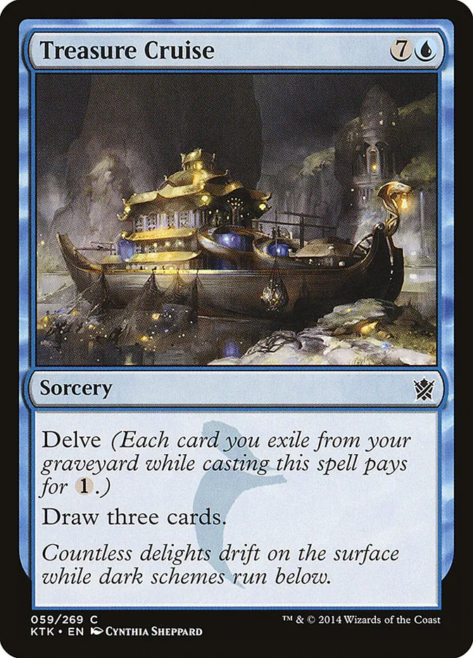 2014 Khans of Tarkir Treasure Cruise common #59 common card image