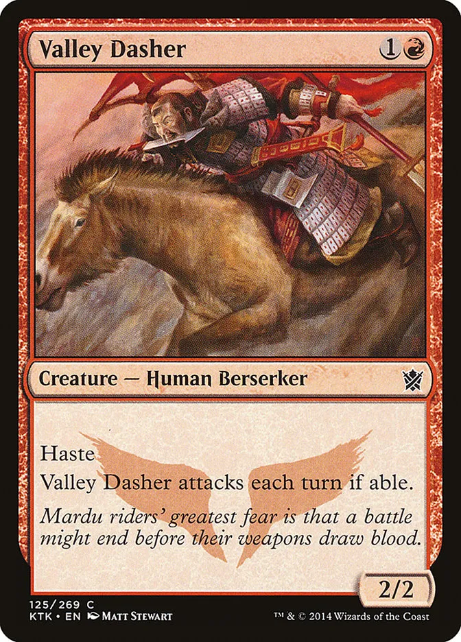 2014 Khans of Tarkir Valley Dasher #125 common card image