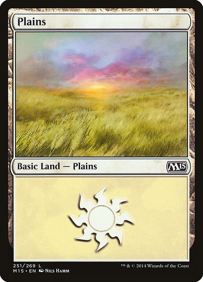 2014 Magic 2015 Plains common #251 common card image