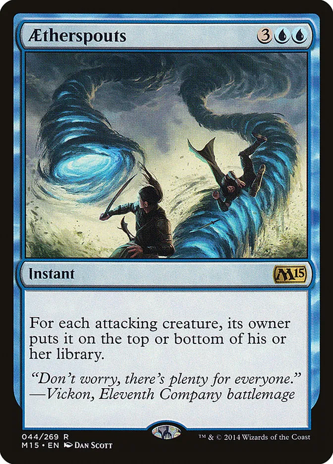2014 Magic 2015 Aetherspouts rare #44 rare card image
